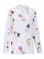 Блуза из шелка с цветочным узором Equipment  –  Общий вид
