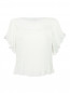 Блуза из шелка с коротким рукавом Alberta Ferretti  –  Общий вид