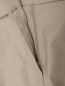 Укороченные брюки из хлопка с защипами Max Mara  –  Деталь1