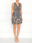 Платье-футляр с цветочным узором MC Alexander McQueen  –  Модель Общий вид