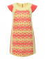 Платье А-силуэта с кружевной вставкой MiMiSol  –  Общий вид
