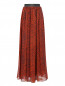 Шелковая юбка-макси с узором "горох" Jean Paul Gaultier  –  Общий вид