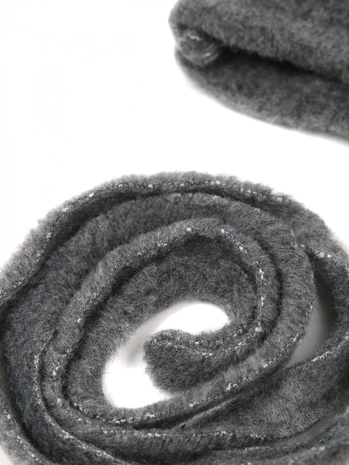 Варежки трикотажные на резинке Catya  –  Деталь1  – Цвет:  Серый