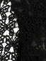 Платье прямого фасона из хлопка с узором из кружева Moschino  –  Деталь