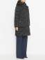 Куртка стеганая с капюшоном Marina Rinaldi  –  МодельВерхНиз