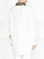 Блуза с воротом, декорированным стеклярусом и бусинами Alberta Ferretti  –  Модель Верх-Низ1