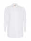 Рубашка из хлопка с декоративной вышивкой Ermanno Scervino  –  Общий вид