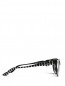 Солнцезащитные очки в пластиковой оправе с принтом Moschino  –  Обтравка2