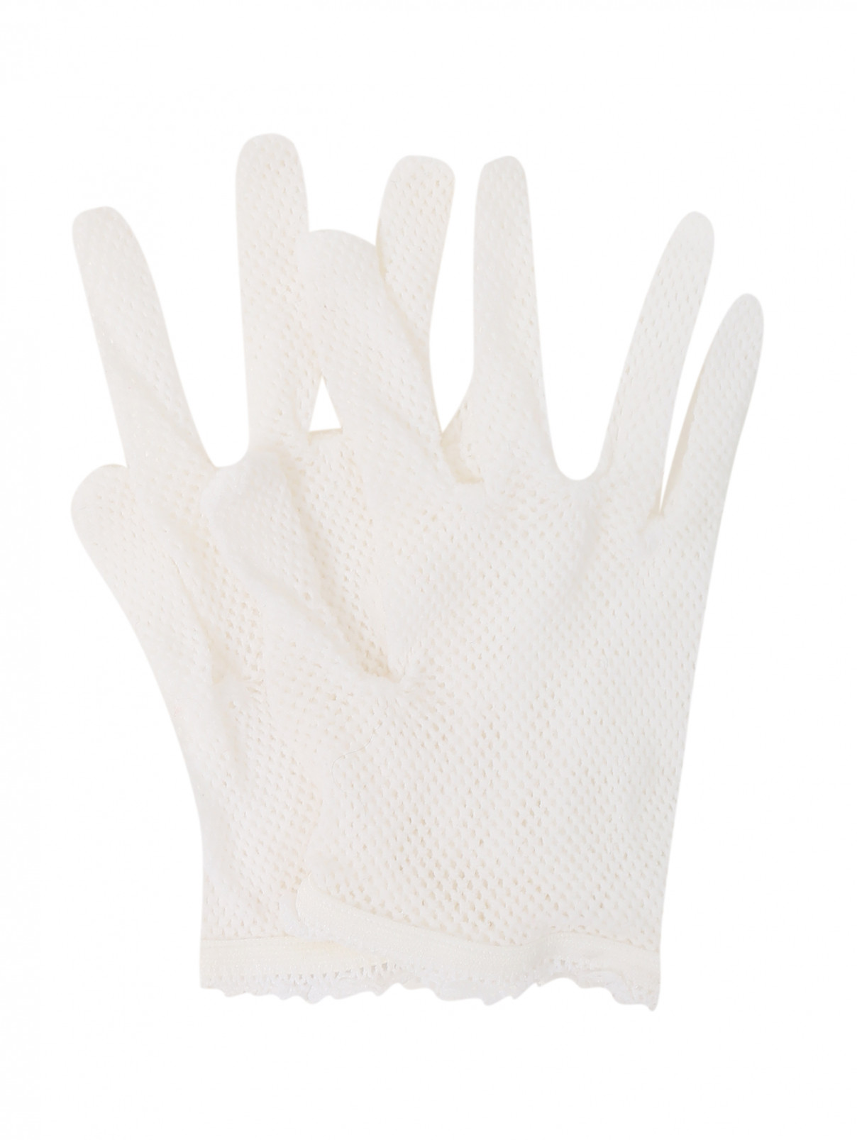 Перчатки ажурные I Pinco Pallino  –  Общий вид  – Цвет:  Белый