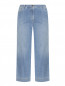 Укороченные джинсы из светлого денима Persona by Marina Rinaldi  –  Общий вид