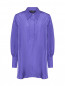 Однотонная блуза свободного кроя Marina Rinaldi  –  Общий вид