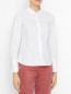 Блуза со строчкой из хлопка PennyBlack  –  МодельВерхНиз