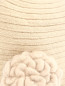Трикотажная шляпа из шерсти с брошью Max Mara  –  Деталь