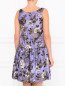 Платье-мини с узором "цветы" Moschino Cheap&Chic  –  Модель Верх-Низ1