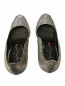 Туфли декорированные металлической нитью Fabi  –  Обтравка4