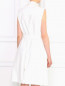 Платье_футляр из хлопка с боковыми карманами Moschino  –  Модель Верх-Низ1
