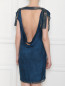 Платье из шелка с декоративной отделкой Jenny Packham  –  МодельВерхНиз1