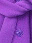 Пальто из шерсти с меховым воротником Moschino Boutique  –  Деталь2