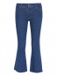 Расклешенные укороченные джинсы из эластичного денима M.i.h Jeans  –  Общий вид