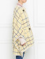 Пальто из смешанной шерсти с узором See by Chloe  –  Модель Верх-Низ2