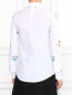 Блуза из хлопка с вышивкой Vivetta  –  Модель Верх-Низ1