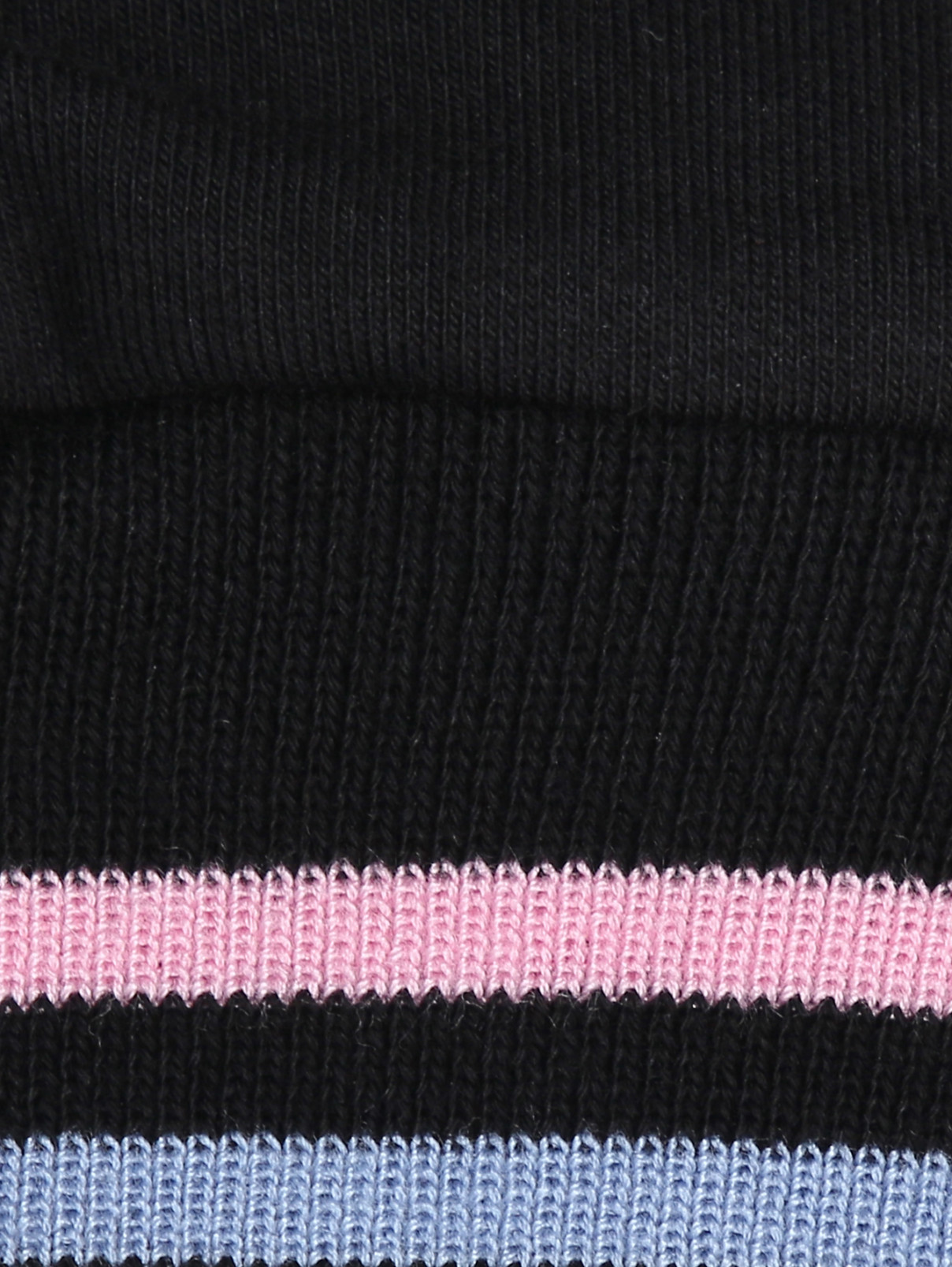 Трикотажные брюки с вышивкой MONNALISA  –  Деталь1  – Цвет:  Черный