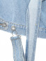Джинсовая юбка из хлопка Moschino  –  Деталь1