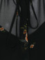 Блуза свободного кроя с цветочным узором Marina Sport  –  Деталь1