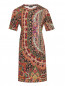 Платье из вискозы и шерсти с узором Etro  –  Общий вид