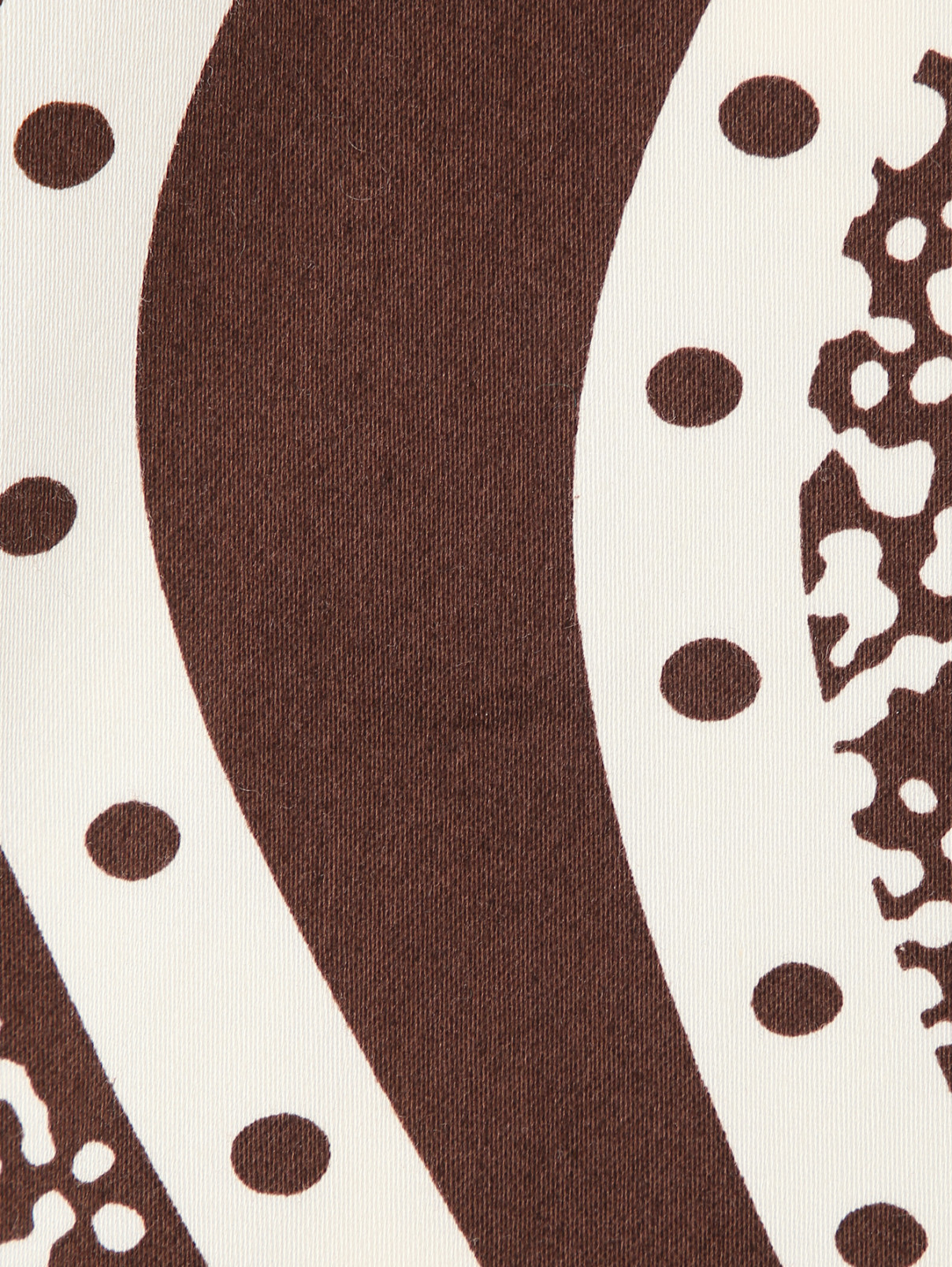 Юбка из хлопка с узором Max&Co  –  Деталь1  – Цвет:  Мультиколор