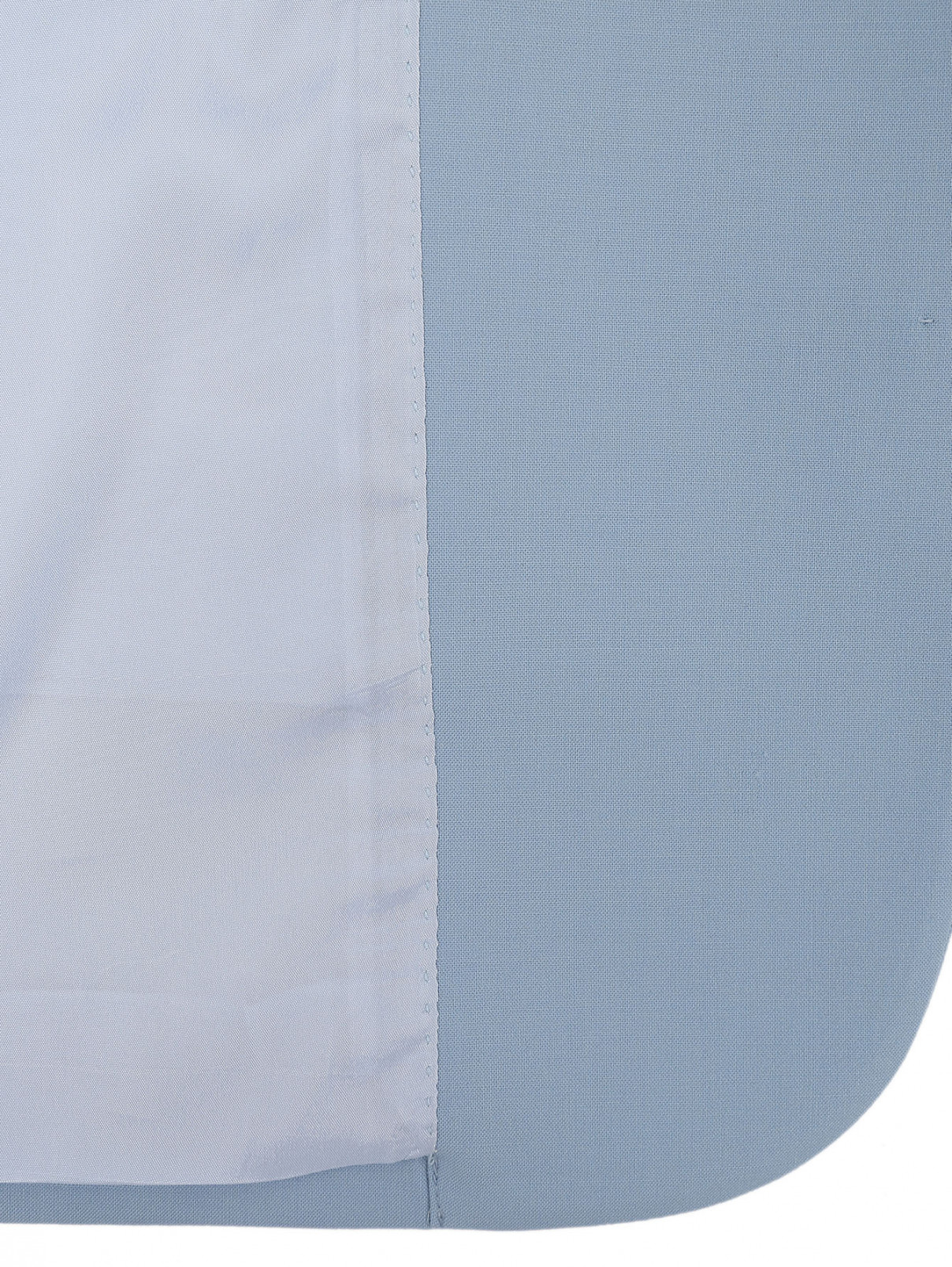 Однобортный жакет из шерсти LARDINI  –  Деталь2  – Цвет:  Синий