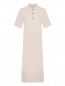 Трикотажное платье из хлопка и кашемира с короткими рукавами Allude  –  Общий вид