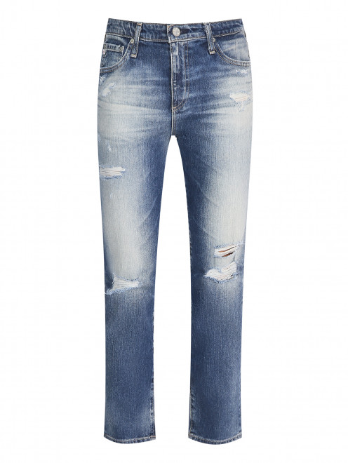 Укороченные джинсы из смешанного хлопка Adriano Goldschmied - Общий вид