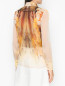 Блуза из шелка с отложным воротником Alberta Ferretti  –  МодельВерхНиз1