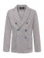 Пиджак из хлопка с накладными карманами Il Gufo  –  Общий вид