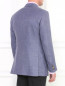 Однобортный пиджак из шерсти и шелка Pal Zileri  –  Модель Верх-Низ1