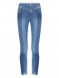 Комбинированные джинсы зауженного кроя Max&Co  –  Общий вид