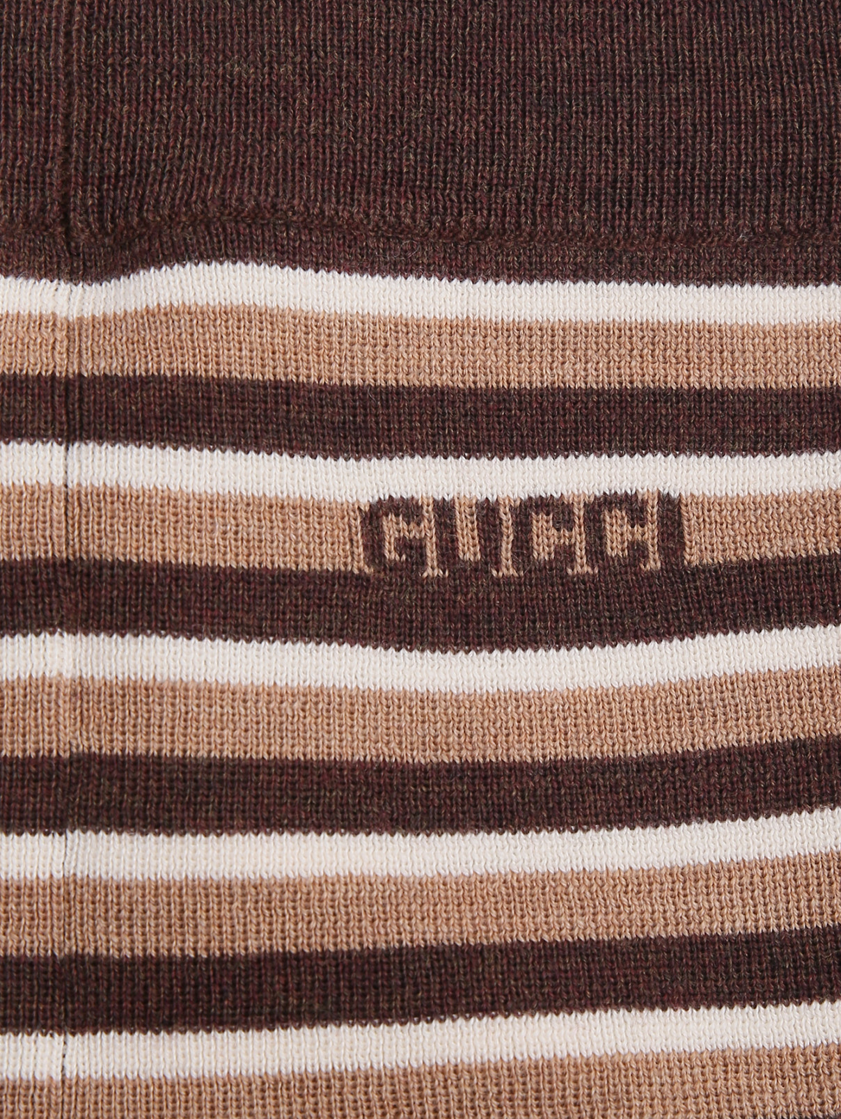 Трикотажные брюки с узором Gucci  –  Деталь1  – Цвет:  Узор