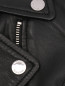 Куртка из гладкой кожи на молнии Max&Co  –  Деталь