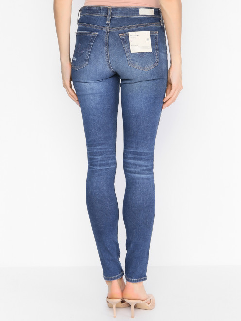 Зауженные джинсы из смешанного хлопка - МодельВерхНиз1
