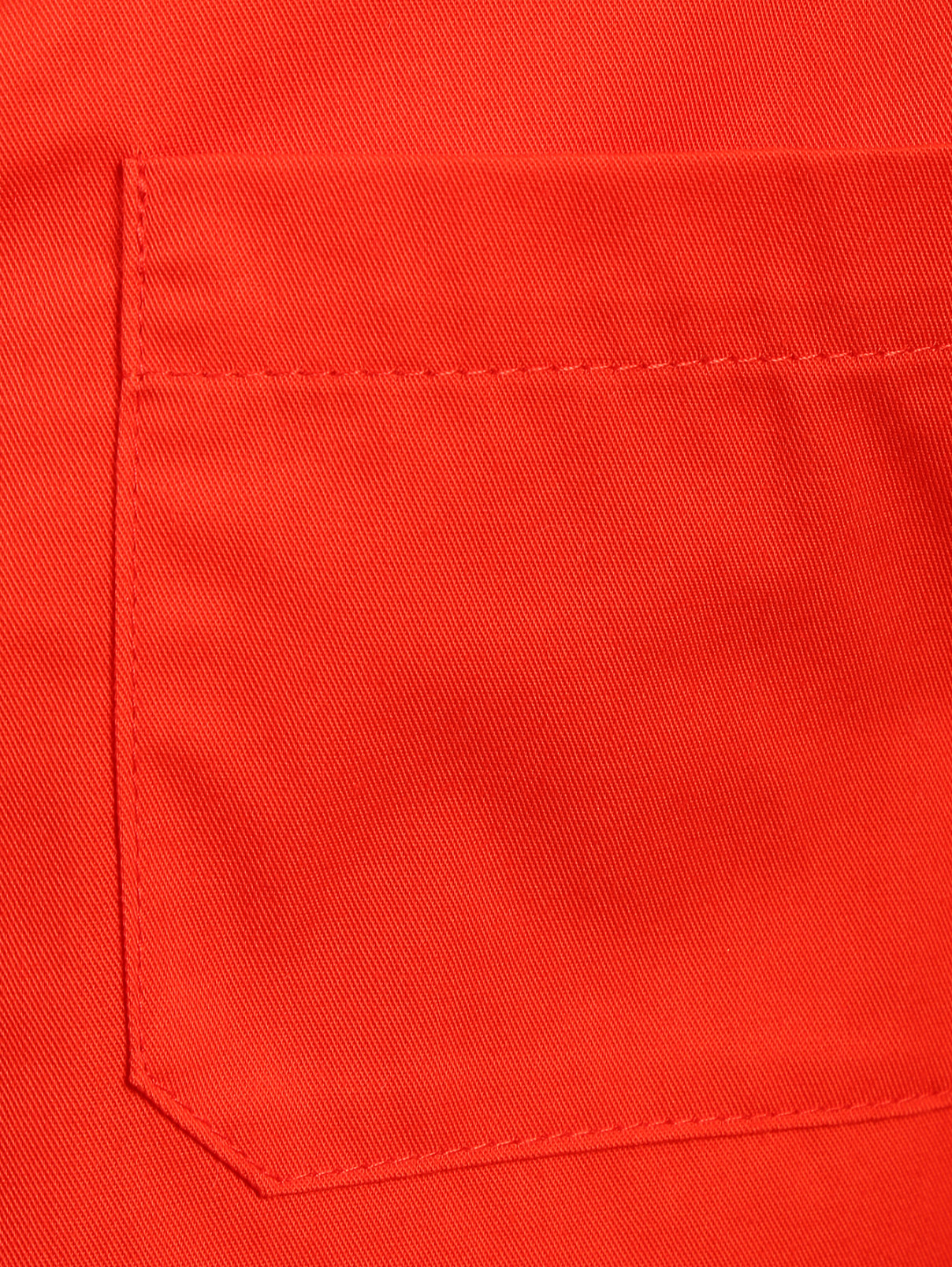 Жакет из хлопка с карманами Marni  –  Деталь1  – Цвет:  Красный