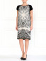 Шерстяное платье с принтом "пейсли" Etro  –  Модель Общий вид