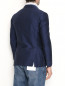 Пиджак из хлопка и льна с карманами L.B.M.  –  МодельВерхНиз1