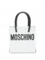 Мини-сумочка из кожи с контрастной отделкой Moschino  –  Общий вид