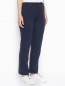 Трикотажные брюки на резинке с карманами Marina Rinaldi  –  МодельВерхНиз