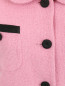 Пальто из хлопка с накладными карманами Moschino Couture  –  Деталь