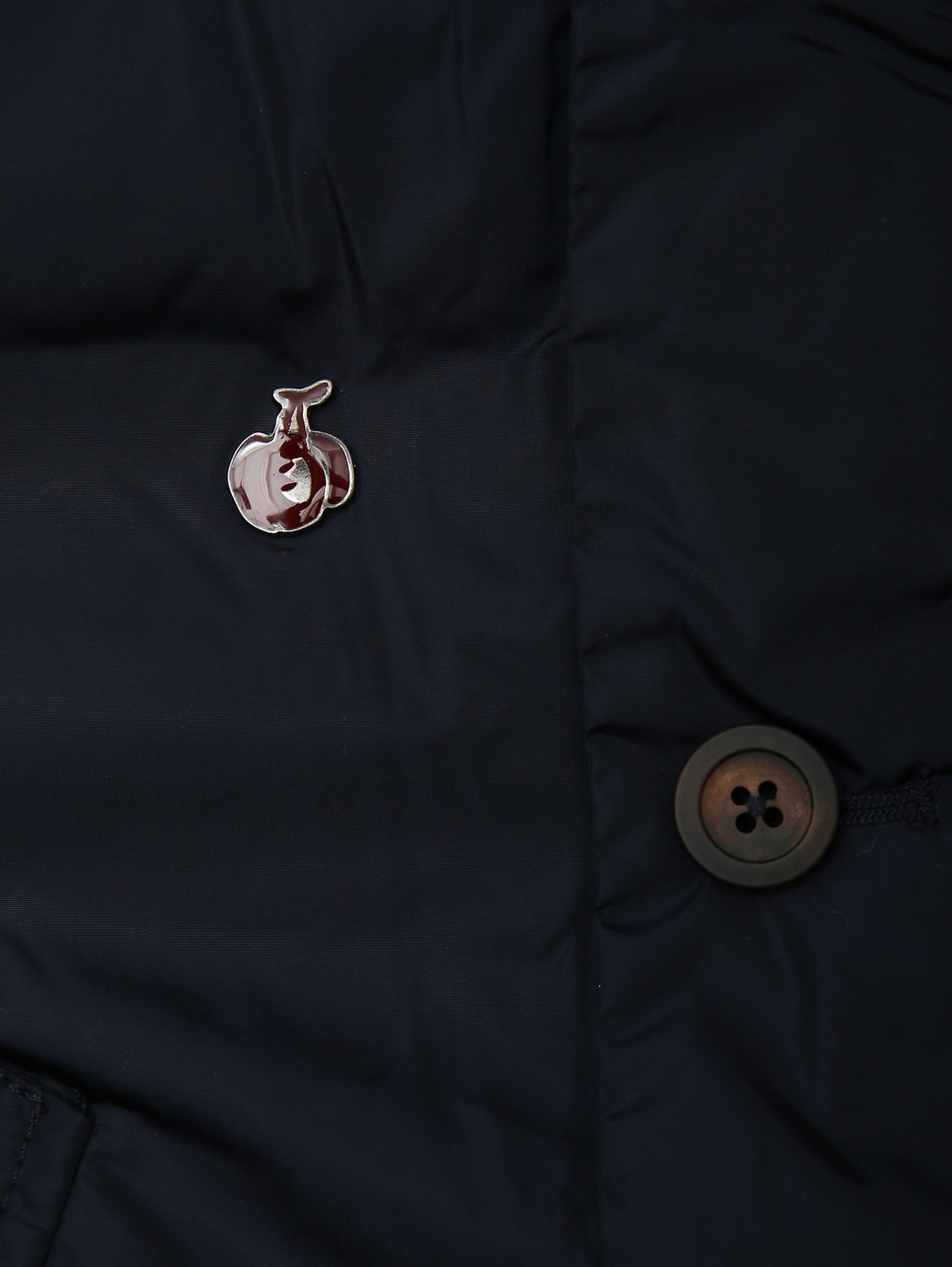 Куртка пуховая с капюшоном BOSCO  –  Деталь  – Цвет:  Синий