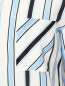 Блуза из шелка с узором "полоска" с накладным карманом MSGM  –  Деталь1
