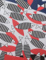 Трикотажное платье с узором и короткими рукавами Persona by Marina Rinaldi  –  Деталь1