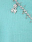 Джемпер из шерсти декорированный кристаллами Moschino Boutique  –  Деталь